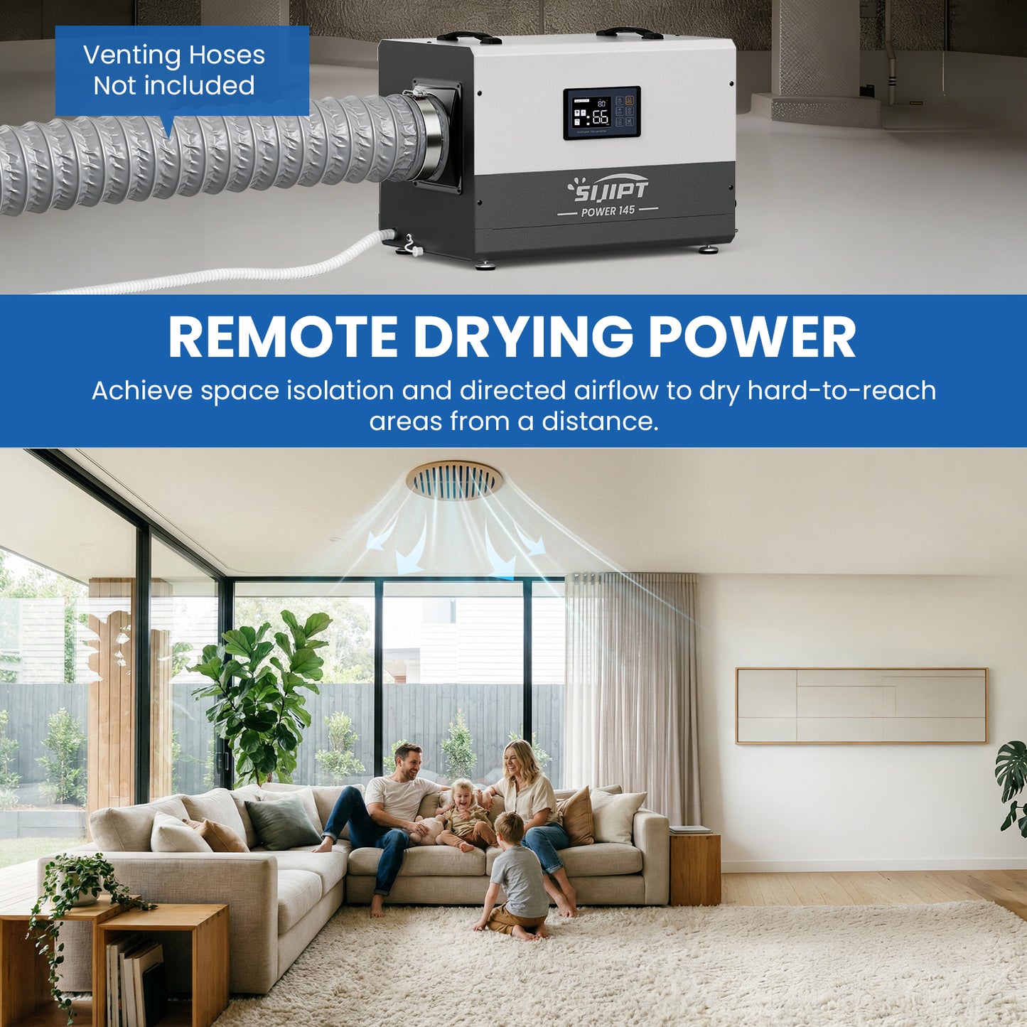 125 Pints Commercial Dehumidifier