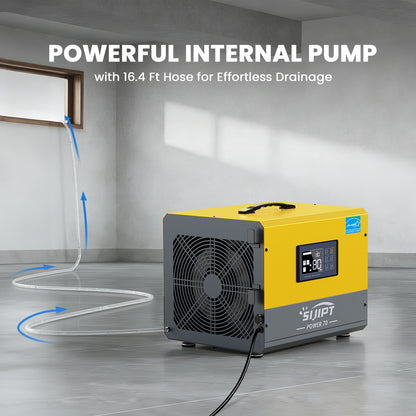 80 Pints Dehumidifier with Pump