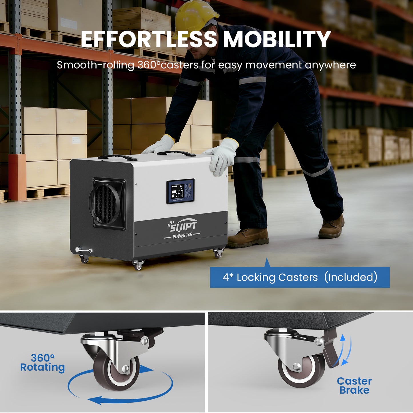 125 Pints Commercial Dehumidifier