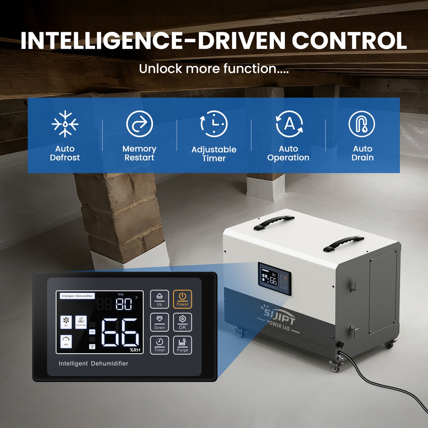 125 Pints Commercial Dehumidifier