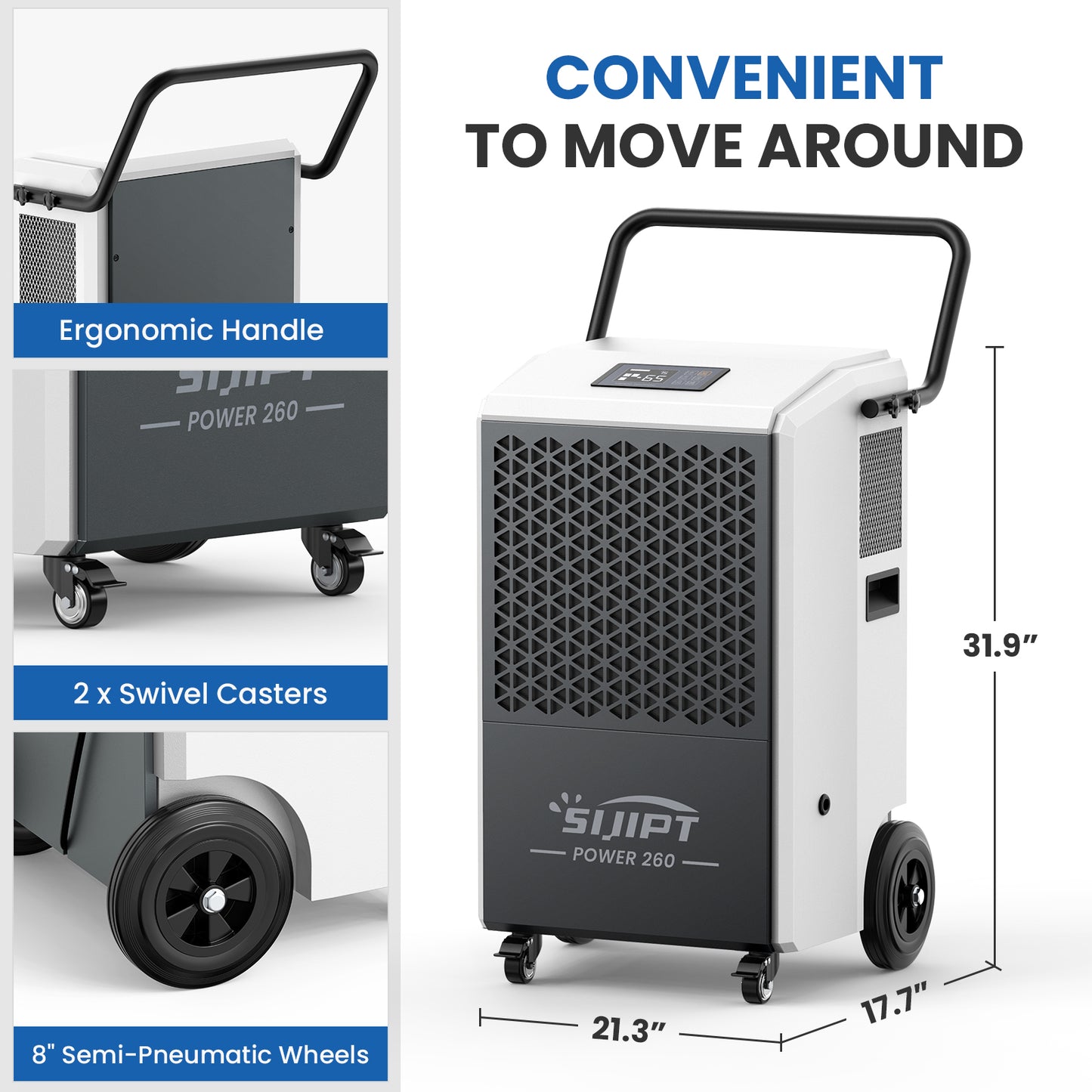 125 Pints Commercial Dehumidifier