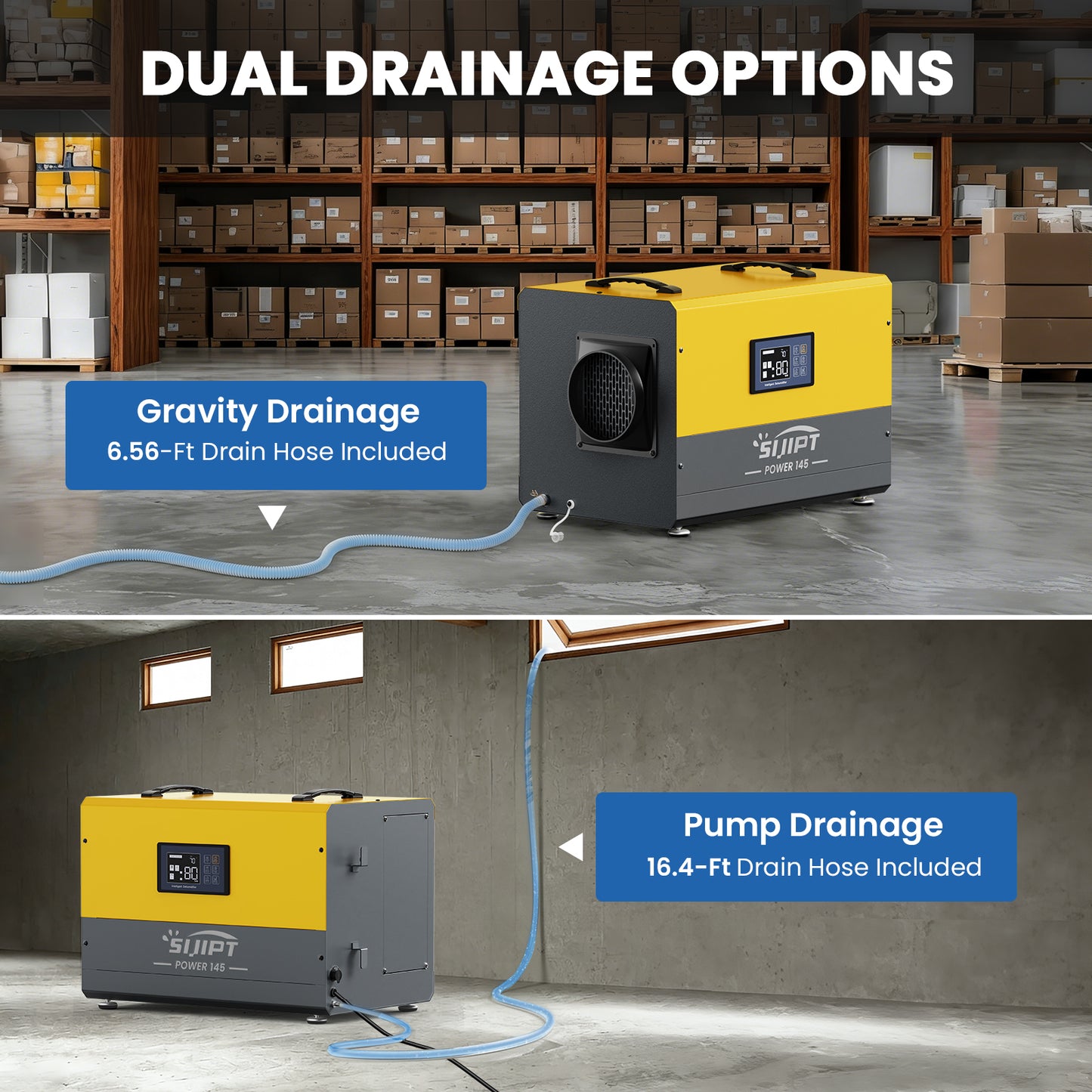 125 Pints Commercial Dehumidifier